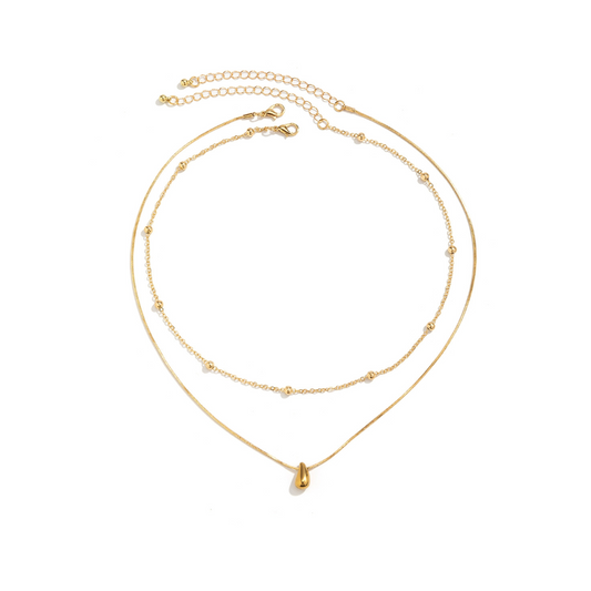 The Art of Layering: Styling Your Gold Droplet Necklace Like a Pro