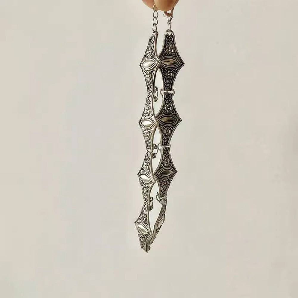 American Retro Distressed Necklace Artistic Necklace