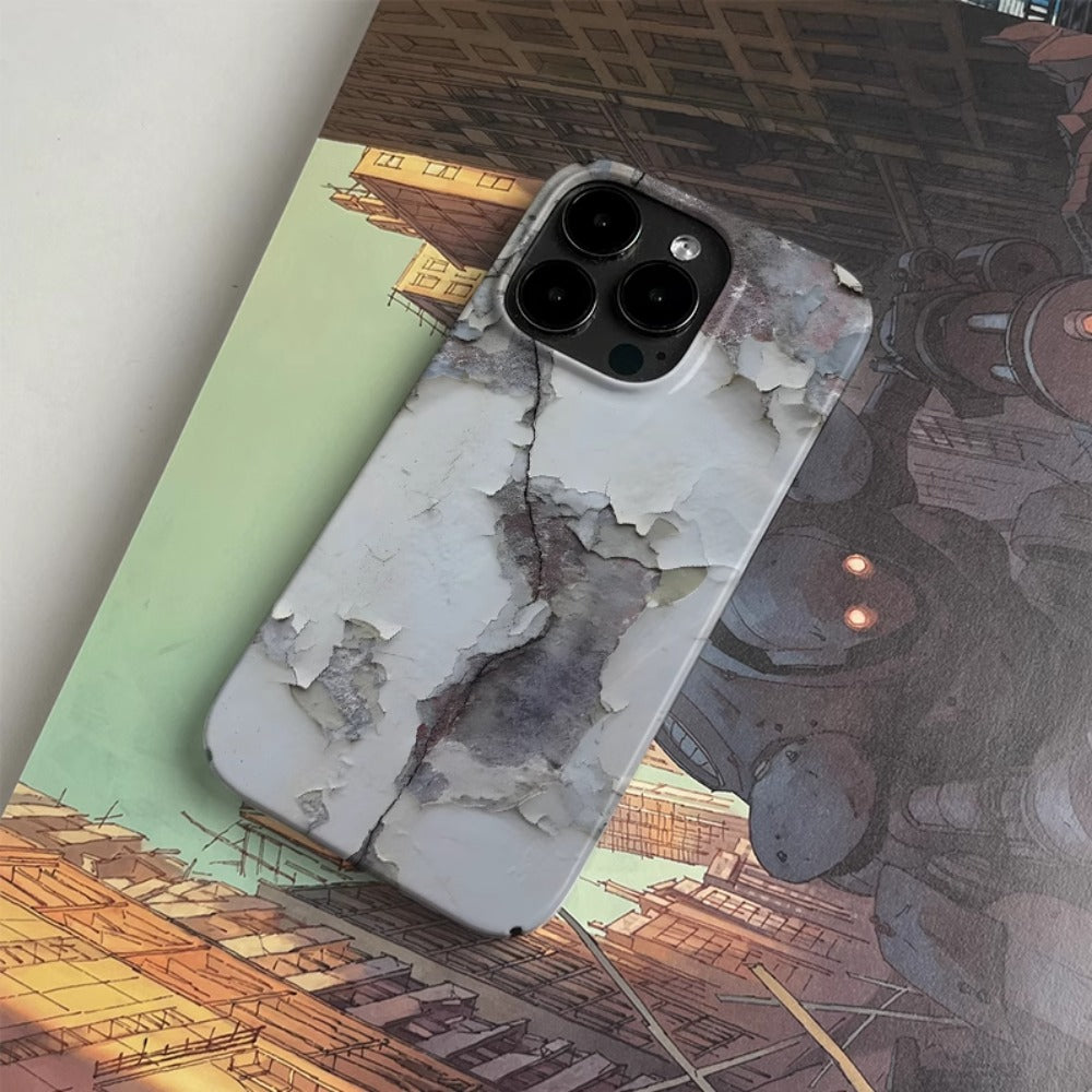 Broken wall art niche cartoon iPhone16 Pro case