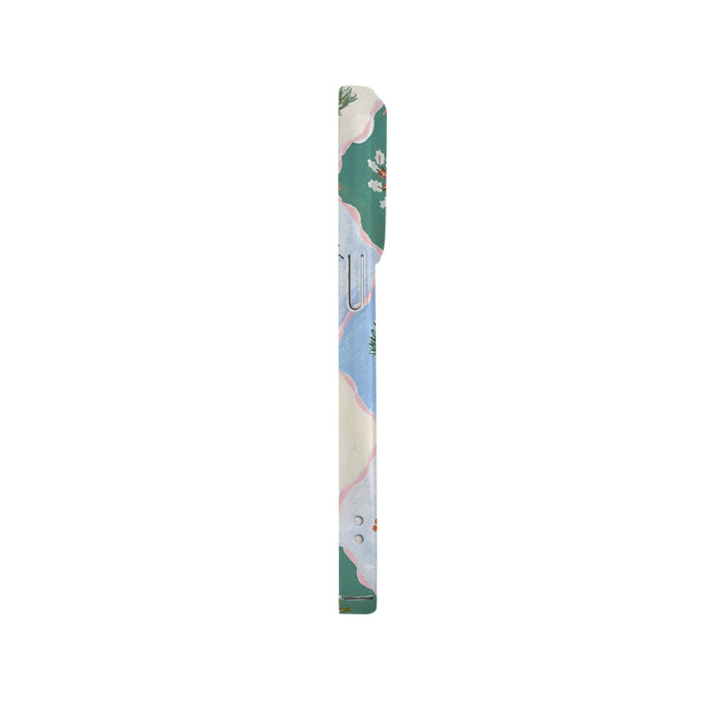 Vintage Botanical Design Hand-Drawn iPhone 16 Case