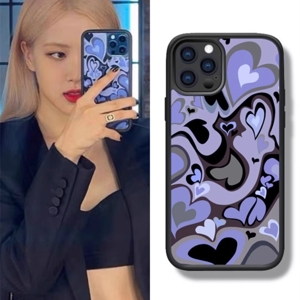 Aesthetic Y2K Twisted Heart iPhone 15 Case