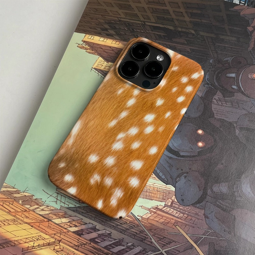 White spot art niche cartoon iPhone 16 Pro case