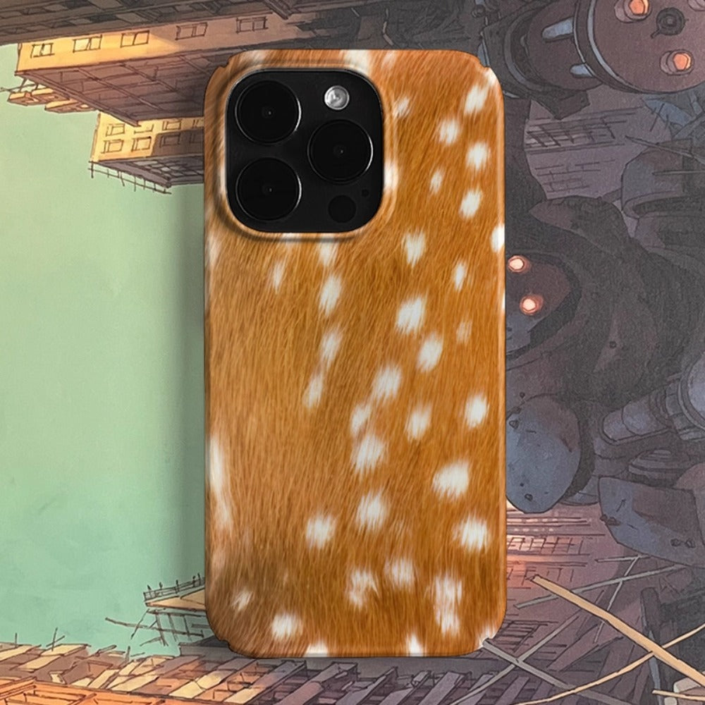 White spot art niche cartoon iPhone 16 Pro case
