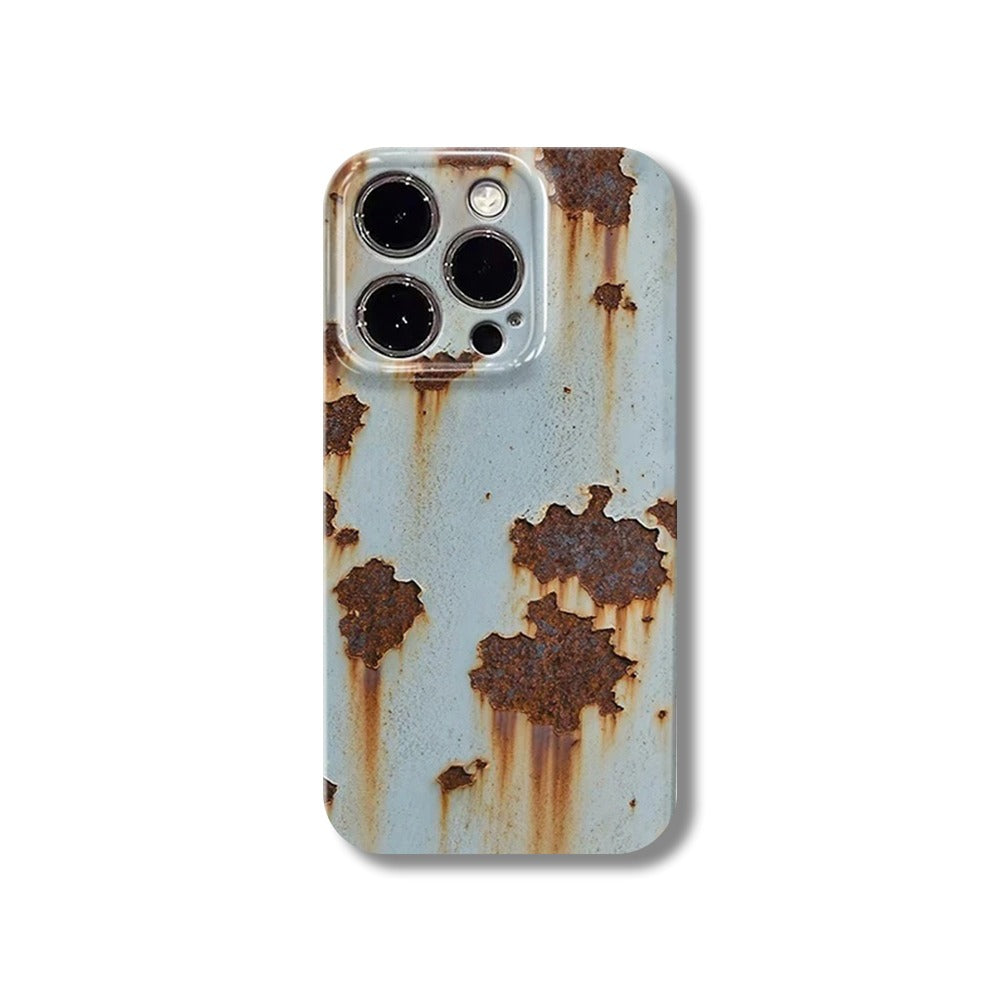 Simulation creative rusty mobile phone case retro niche