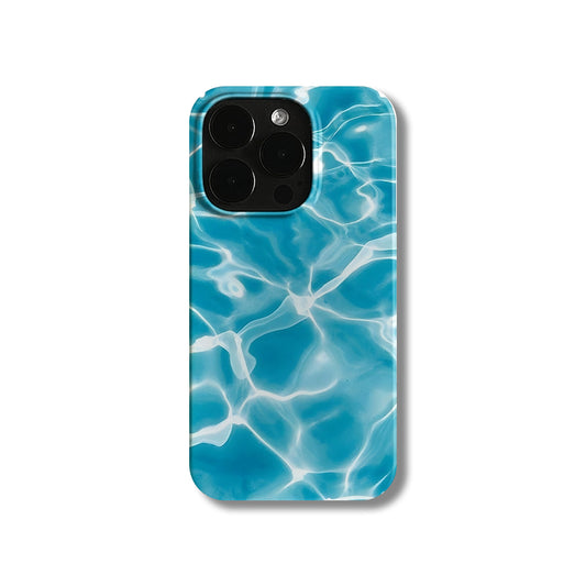 Pool ripple art niche high-end cartoon iPhone16 Pro case