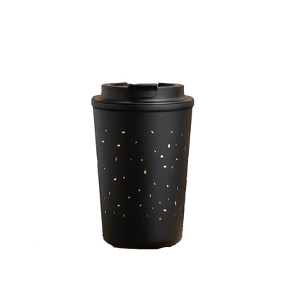 Exquisite and convenient compact coffee thermos cup