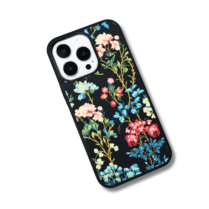 Romantic Garden iPhone 15 Case Elegant Floral Bloom