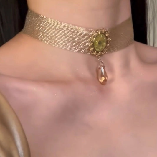 Exotic wasteland style necklace retro choker
