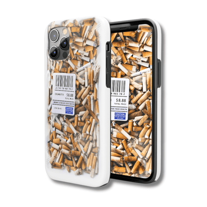 Vintage Grunge Smoking Design iPhone Cover