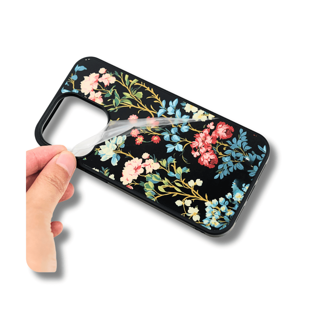 Romantic Garden iPhone 15 Case Elegant Floral Bloom