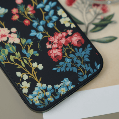 Romantic Garden iPhone 15 Case Elegant Floral Bloom