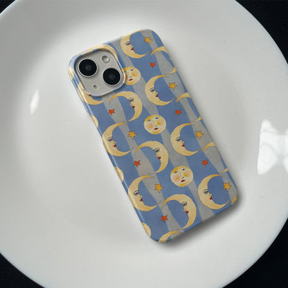 Moon Bright children's retro iPhone14 iPhone case