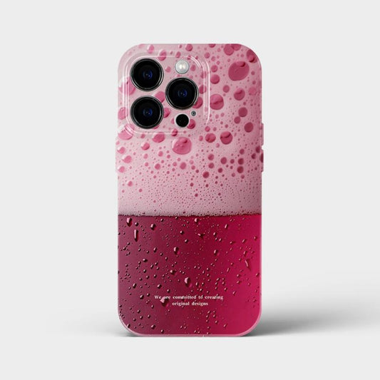 Creative summer iced soda niche mobile phone case