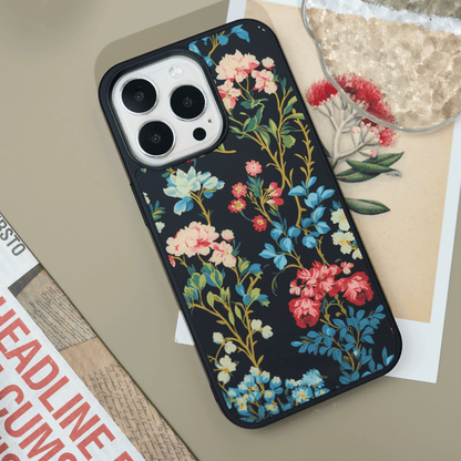 Romantic Garden iPhone 15 Case Elegant Floral Bloom