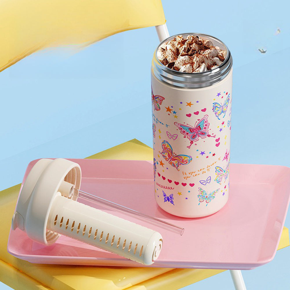 Butterfly Dream Stainless Steel Insulated Travel Mug