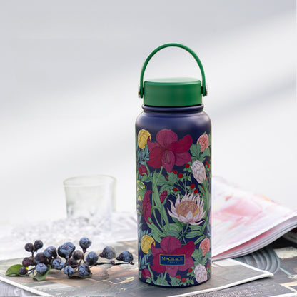 Portable insulated coffee cup large capacity outdoor portable