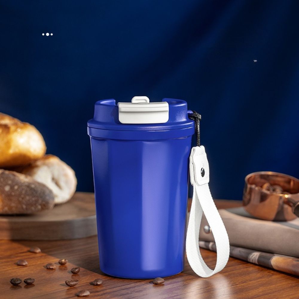 Insulated Thermos Coffee Cup with Sippy Lid