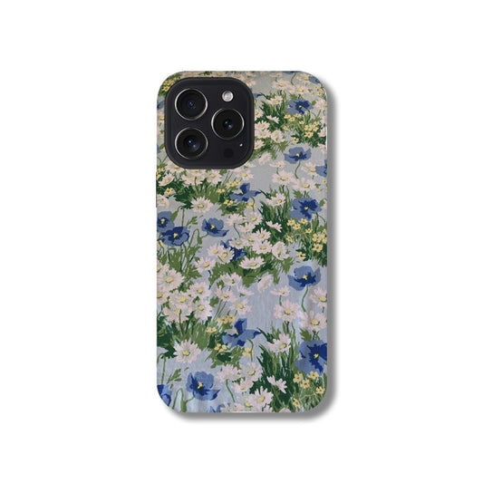 Vintage Artistic Wildflower 15 Pro Max iPhone Case